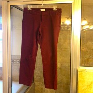 Cropped pixie skinny pants